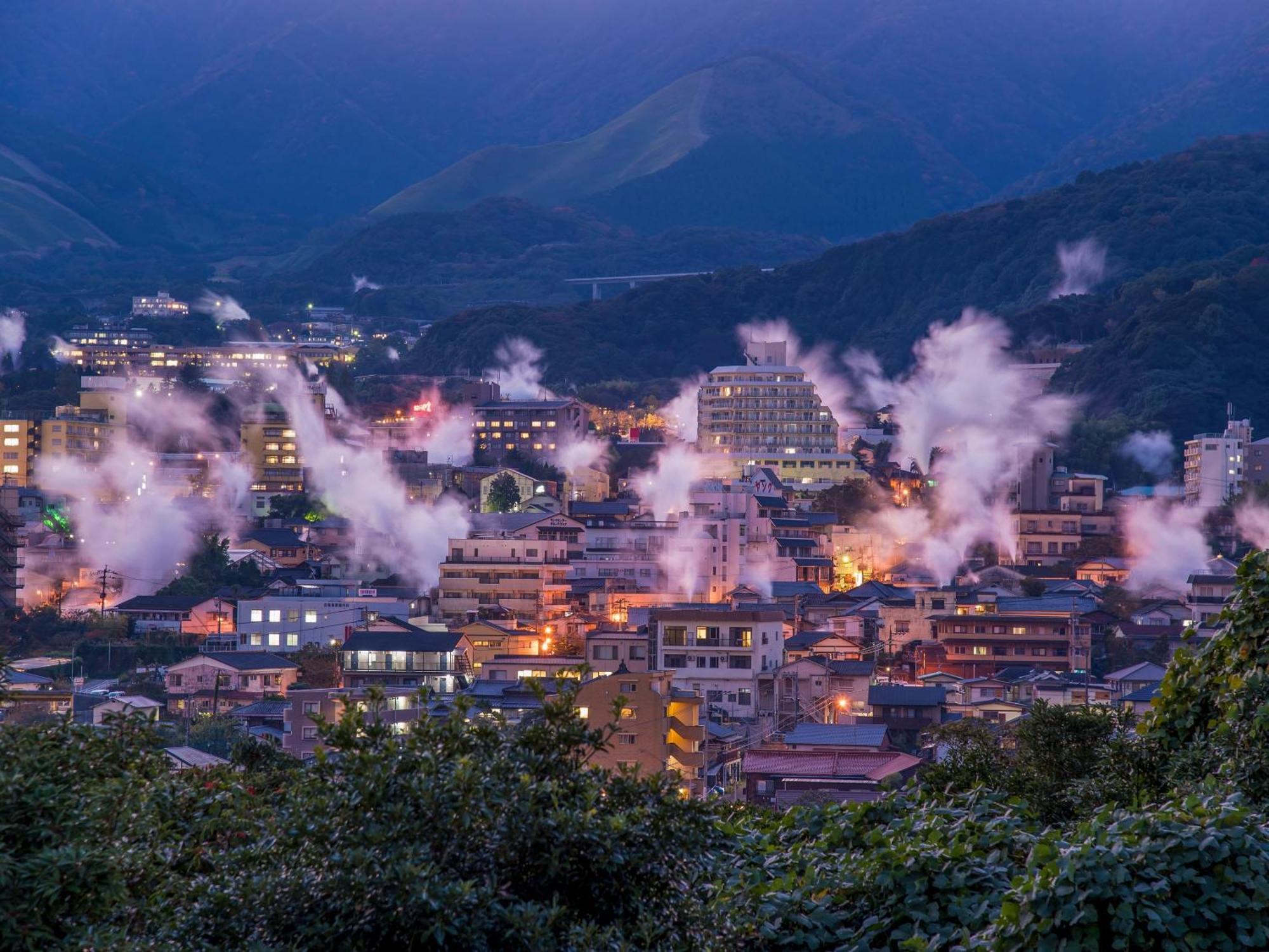 Ooedo Onsen Monogatari Premium Hotel Fugetsu Beppu Kültér fotó