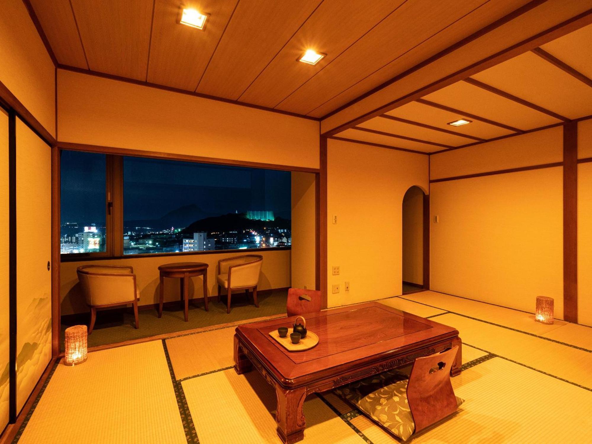 Ooedo Onsen Monogatari Premium Hotel Fugetsu Beppu Kültér fotó