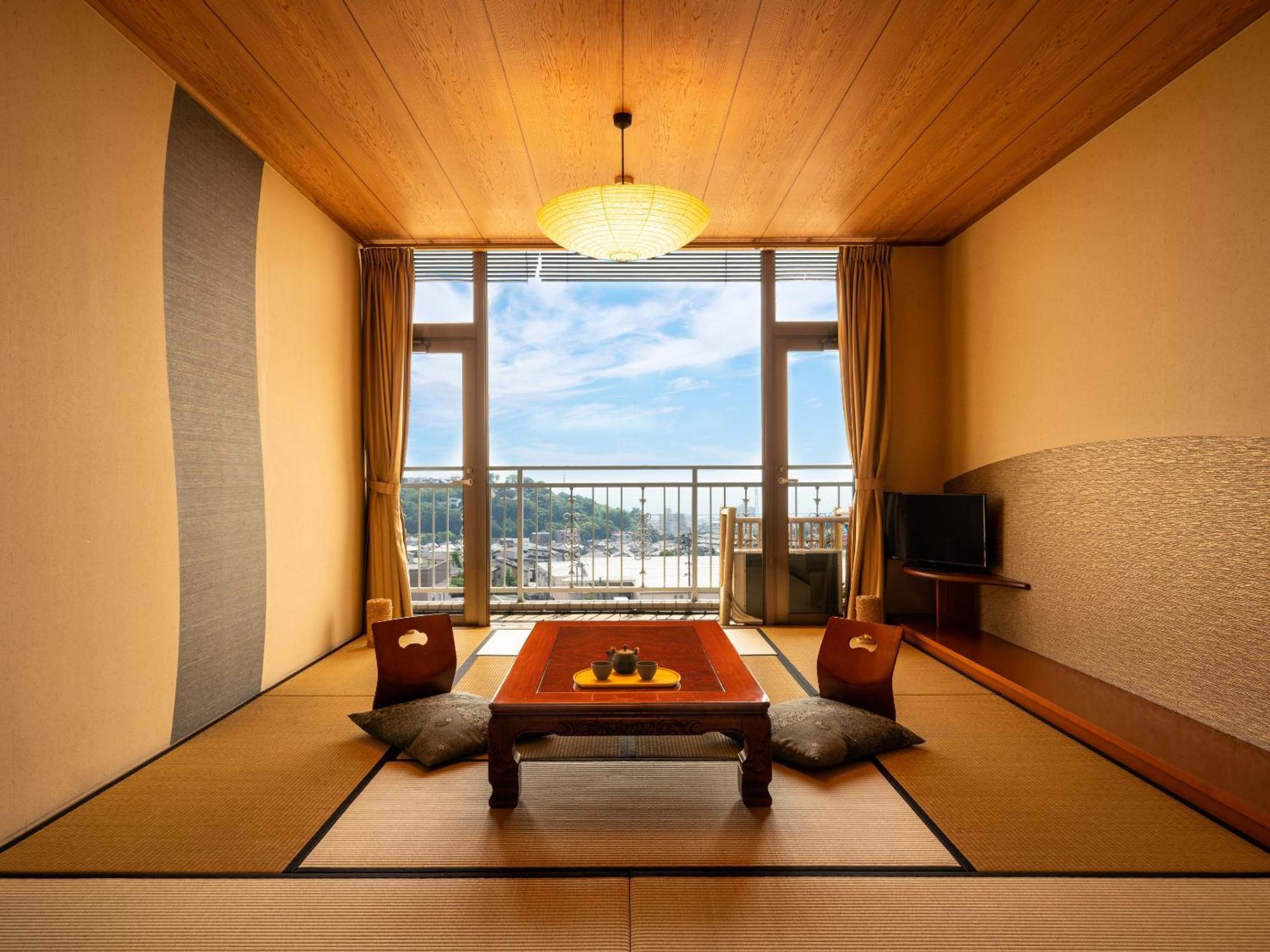 Ooedo Onsen Monogatari Premium Hotel Fugetsu Beppu Szoba fotó