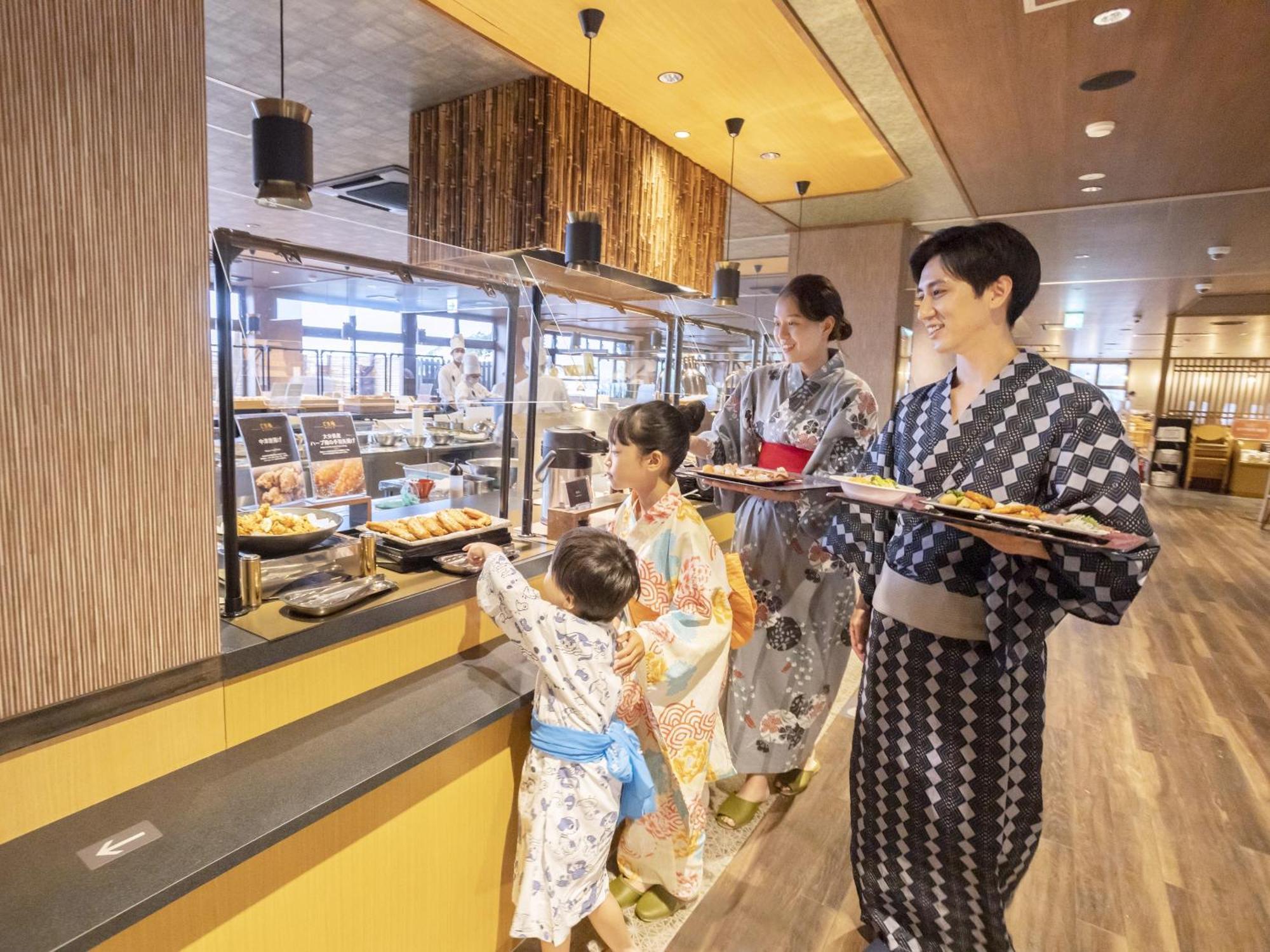 Ooedo Onsen Monogatari Premium Hotel Fugetsu Beppu Kültér fotó